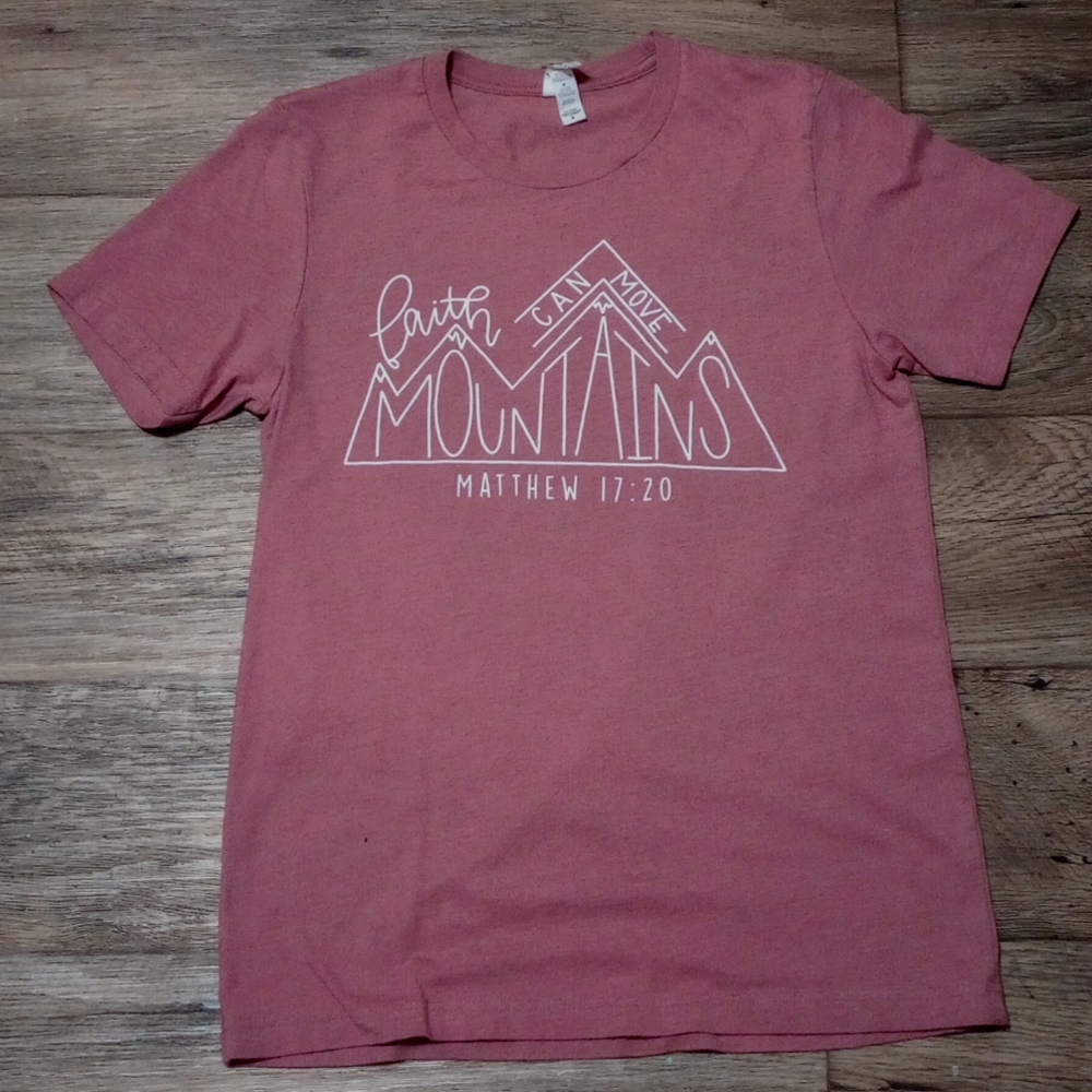 Christian Bible verse T-shirt, medium